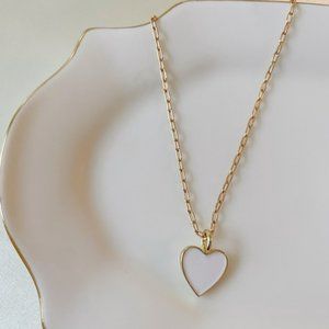 Heart Pendant Necklace. 14k Gold Filled/Overlay. 18 inches.